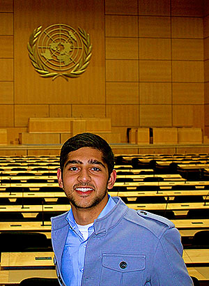 Mohsin Mukhtar at the United Nations
